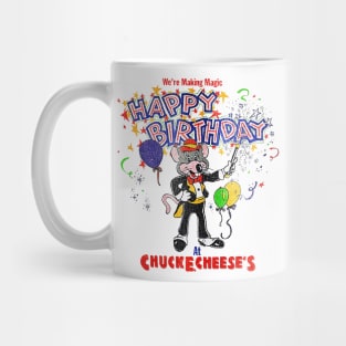 90s Happy Birthday At Chuck E Cheese Mug